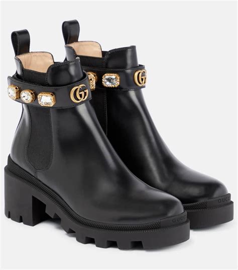 gucci boots with diamonds